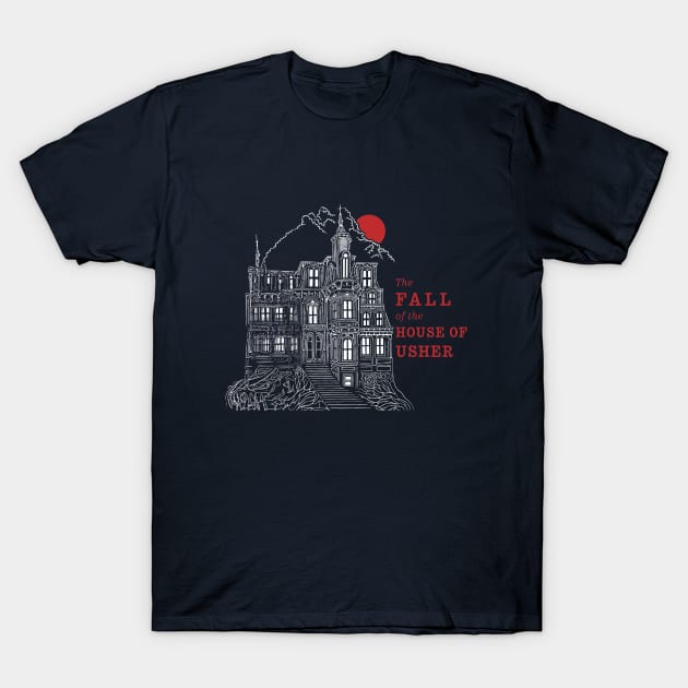 The Fall of the house of usher T-Shirt by JennyPool